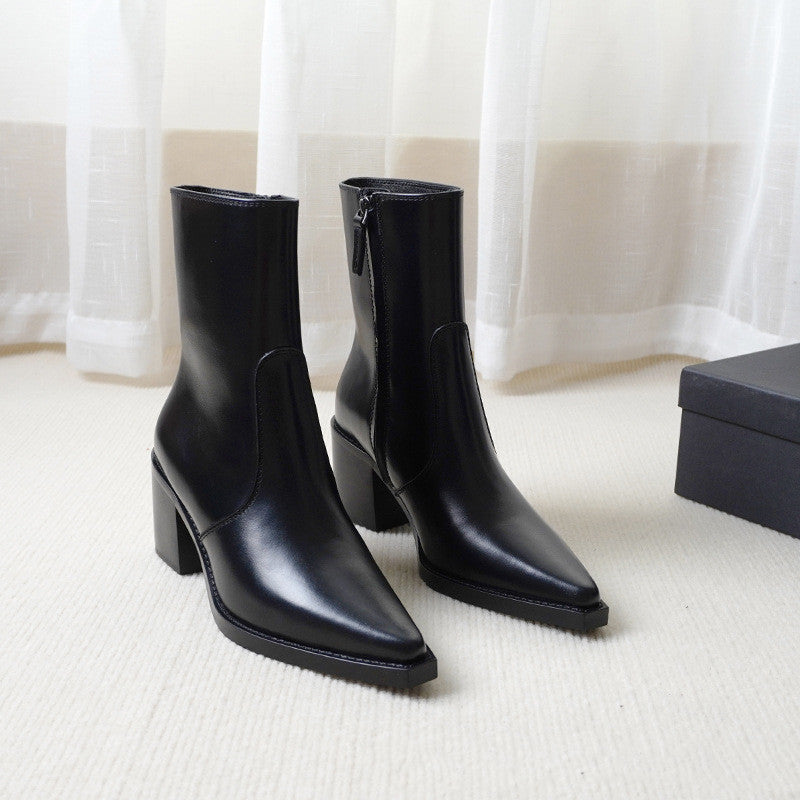 Fashion Individual Casual High Heel Boots Women - LOLIBELLE