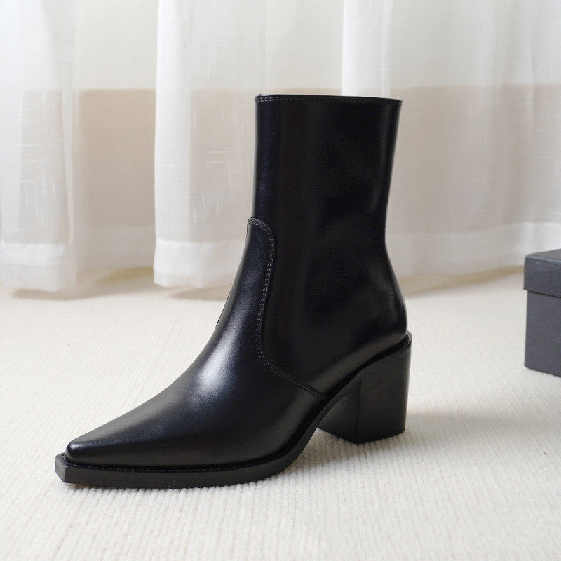 Fashion Individual Casual High Heel Boots Women - LOLIBELLE