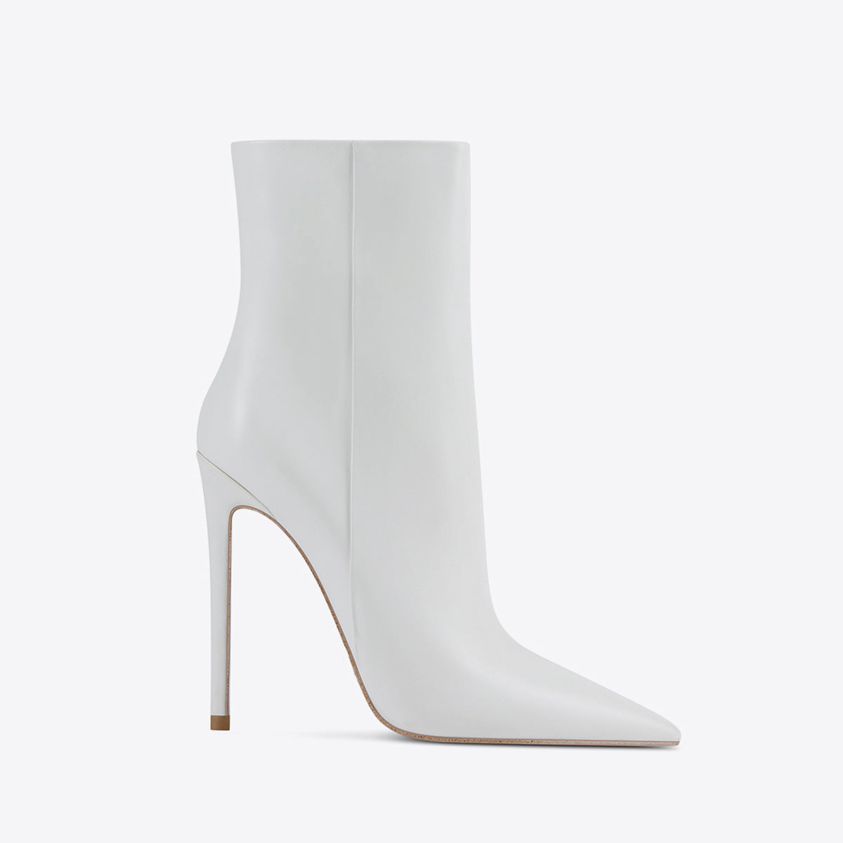 European And American Pointed-toe Stiletto Ankle Boots - LOLIBELLE