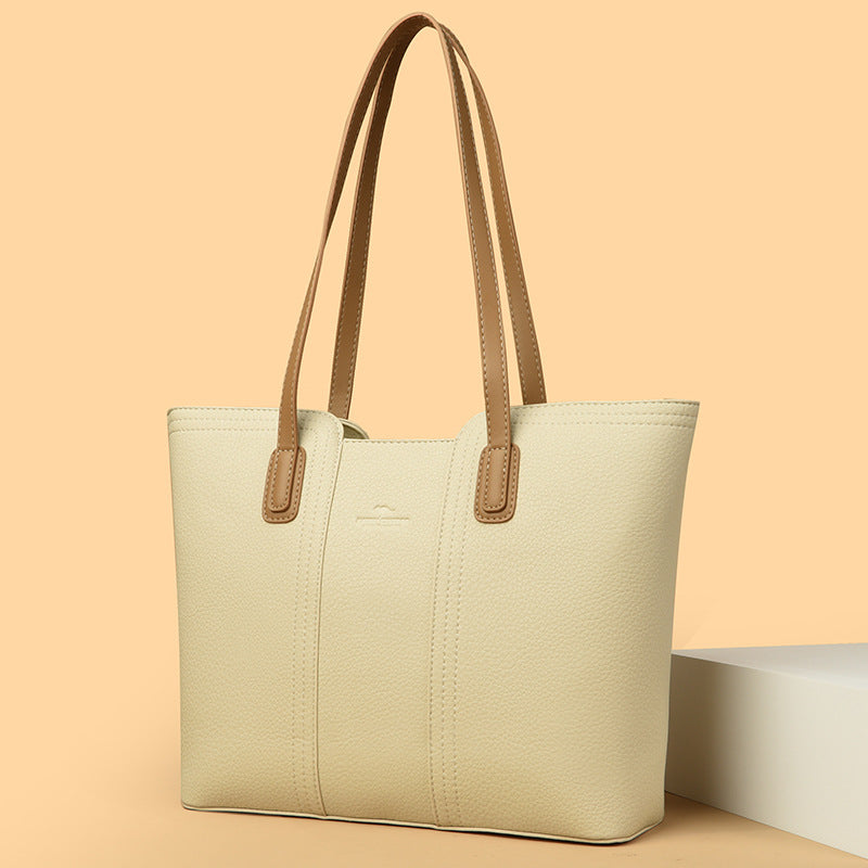 Sac à main en cuir véritable - LOLIBELLE