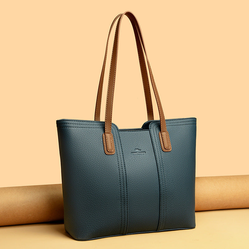 Sac à main en cuir véritable - LOLIBELLE