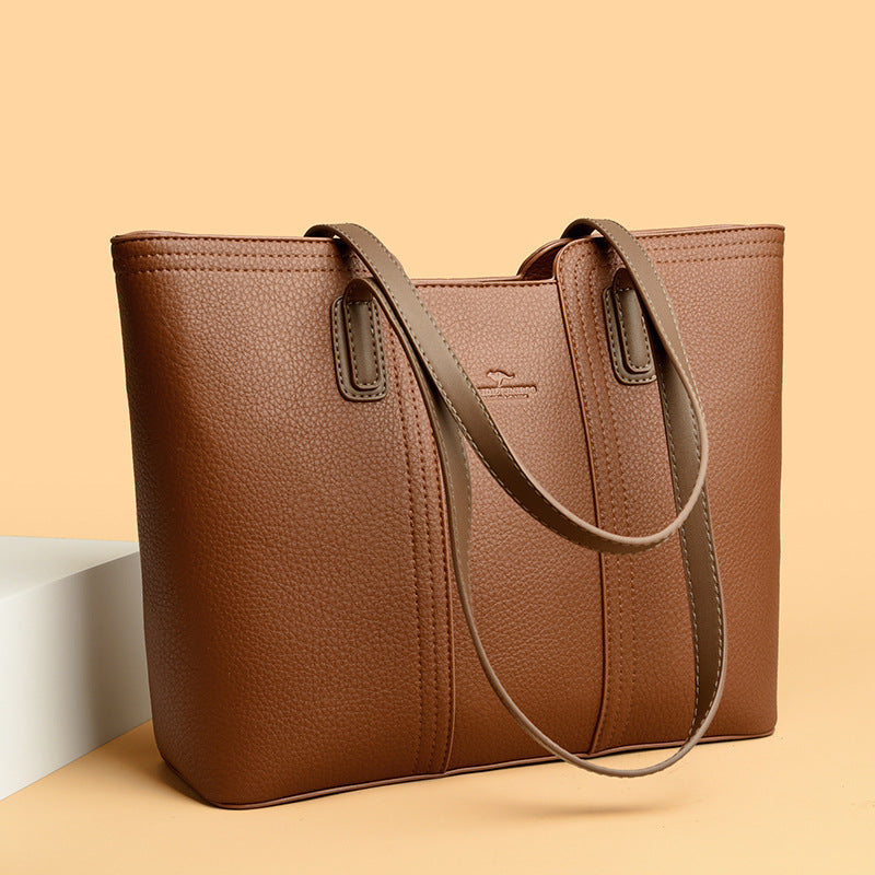 Sac à main en cuir véritable - LOLIBELLE